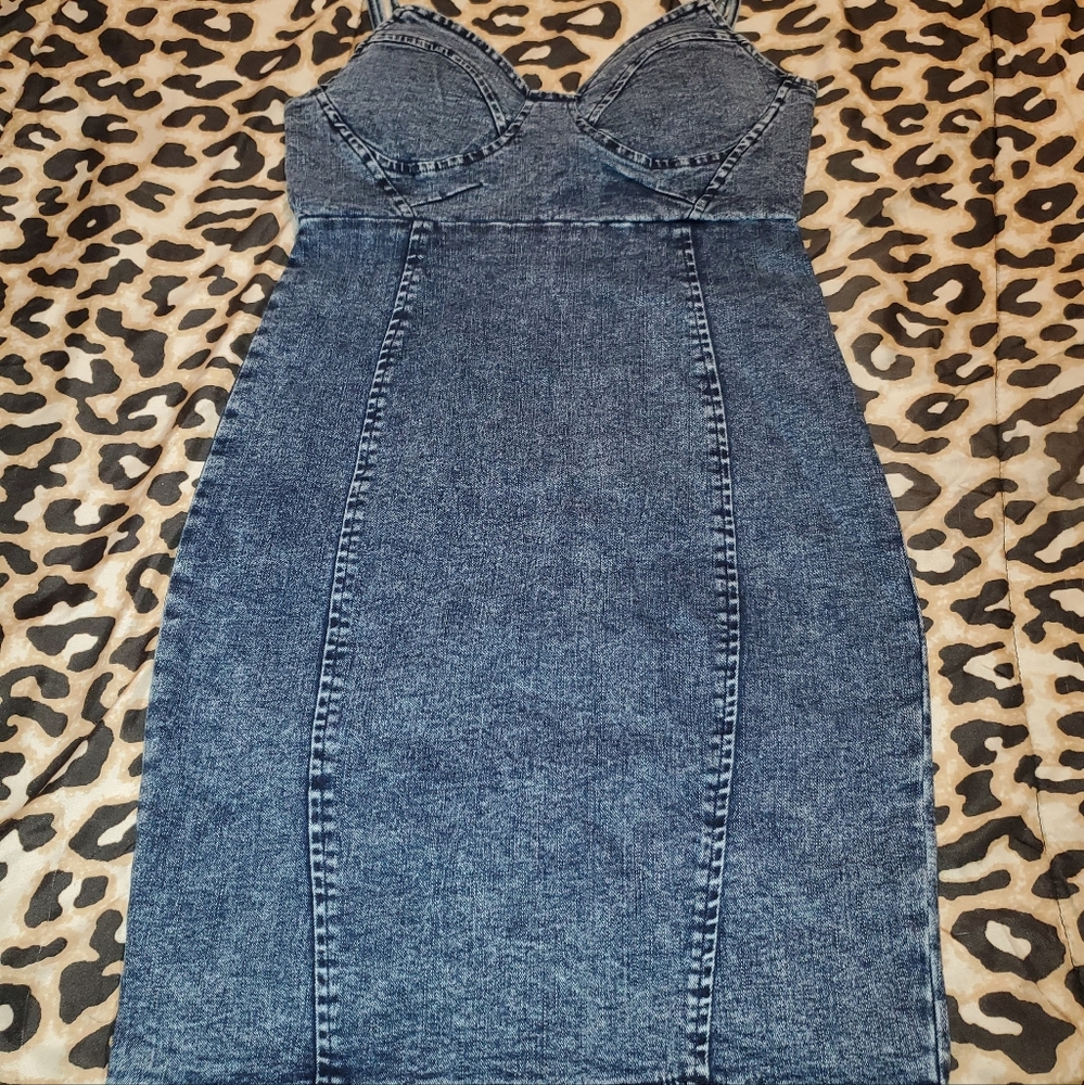 Blue jean dress